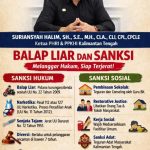 ‎Praktisi hukum Kalimantan Tengah, Suriansyah Halim, SH., S.E., M.H., CLA., CLI., CPL., CPCLE ‎