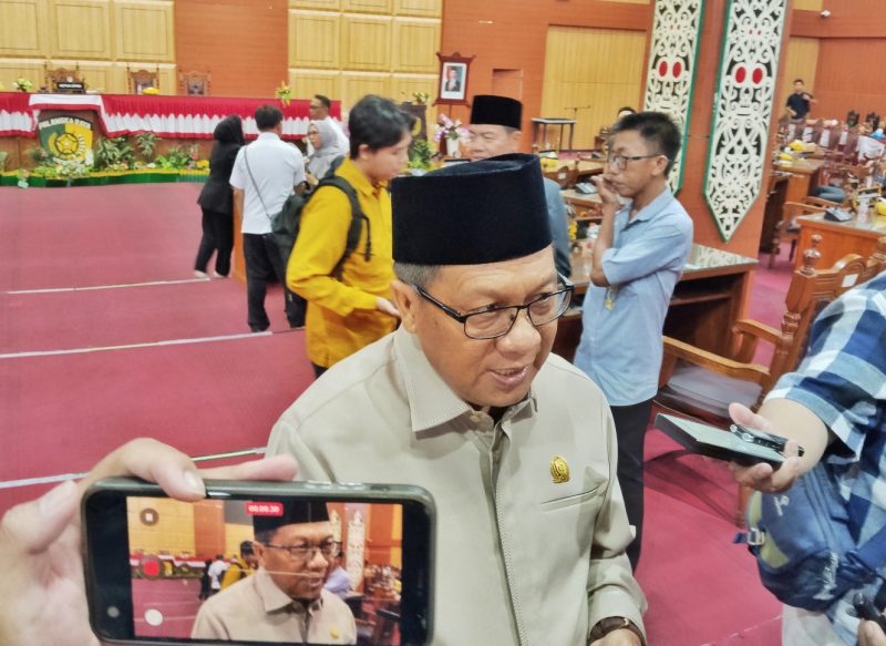 Ketua DPRD Kota Palangka Raya, H. Subandi. (SPN)