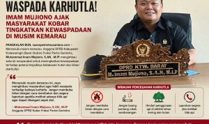 Anggota DPRD Kabupaten Kotawaringin Barat (Kobar) Fraksi Partai Gerindra, Muhammad Imam Mujiono, S.AN., M.IP