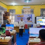 Pembekalan Siswa SMA Muhammadiyah Sukamara dengan keterampilan membuat media pembelajaran digital interaktif berbasis Artificial Intelligence (AI). FOTO IST