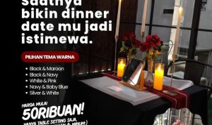 Kanahuang Food & Beverages di Jalan Pembangunan (Kereng Pangi), Hampalit, Katingan, hadir dengan konsep industrial minimalis serta menyediakan paket Dinner Date dengan dekorasi meja yang romantis dan estetik.
